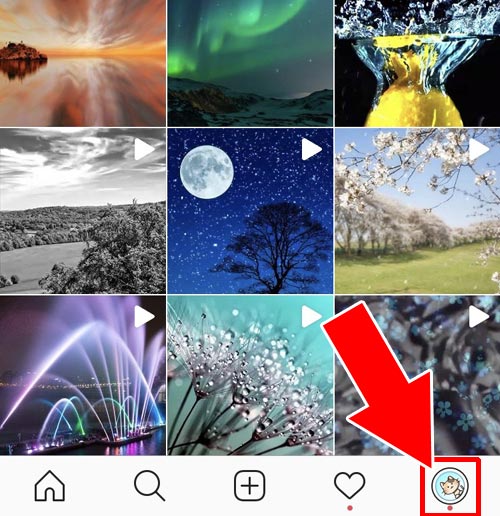 インスタの右下や上部に表示される赤い点(赤丸)の意味は?|インスタ